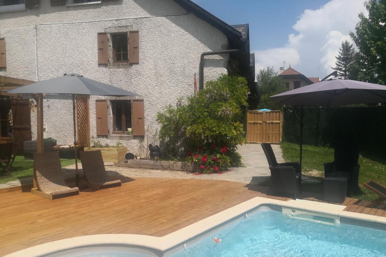 L'Oree Des Bornes-Appartement Avec Piscine Evires Екстер'єр фото